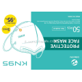 MASCHERA VISO MONOUSO KN 95